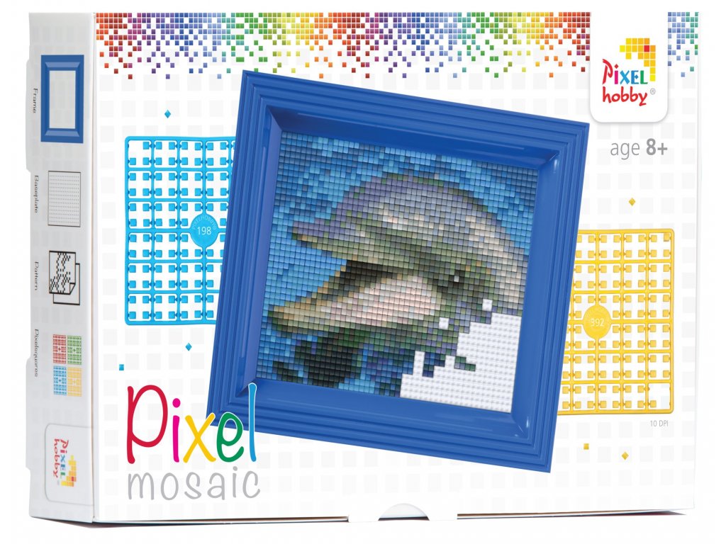 1204 1 obrazek s rameckem 39 barev delfin